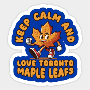 Love Toronto Maple Leafs Sticker